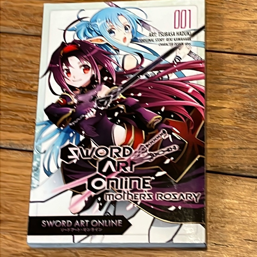 Sword Art Online mothers rosary 001 Japanese Anime TEEN COMIC BOOK soft cover